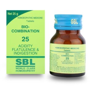 SBL Bio-Combination 25 (Acidity, flatulence, indigestion)