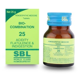 SBL Bio-Combination 25 (Acidity, flatulence, indigestion)