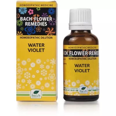 New Life Bach Flower Water violet