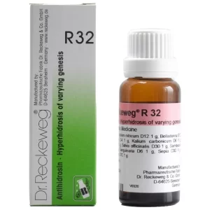 Dr. Reckeweg R32 Hyperhydrosis of varying genesis