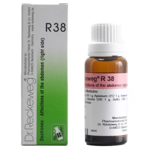Dr. Reckeweg R38 Affection of Abdomen Right side