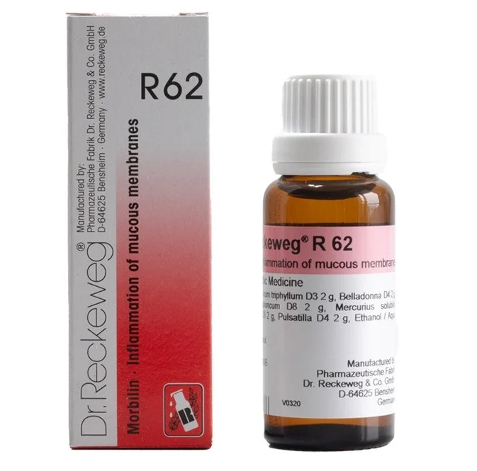 Dr. Reckeweg R62 Inflamation of mucus membranes