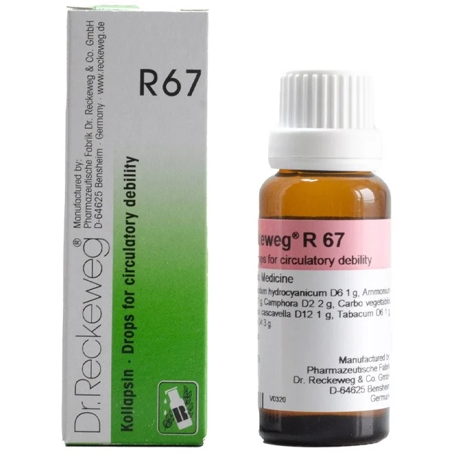Dr. Reckeweg R67 Drops for circulatory debility