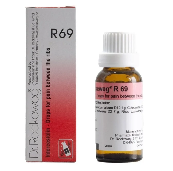 Dr. Reckeweg R69 Drops for pain between the ribs